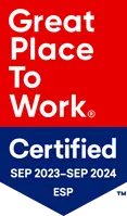 Imagen de certificación de 'Great Place to Work'